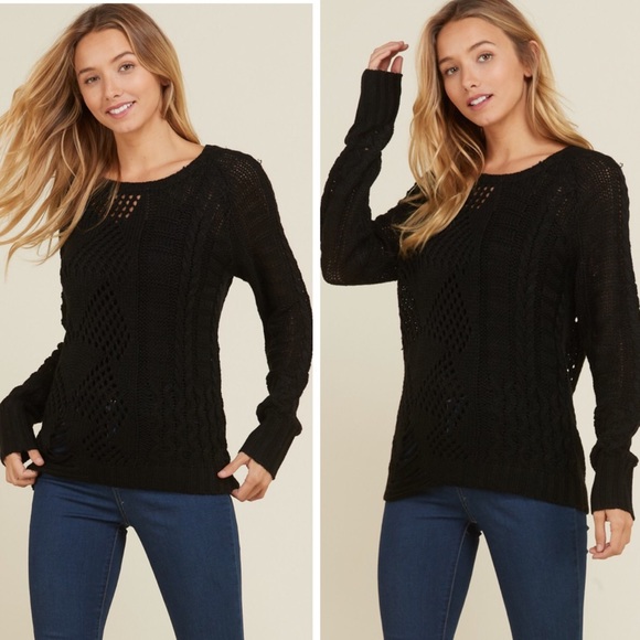 Crochet Pattern Pullover Sweater - Picture 2 of 4